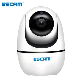 ESCAM PVR008 H.265 PTZ Камера с Автоматическим отслеживанием Панорамирования/плитки 2MP HD 1080P Беспроводная IP-камера ночного видения