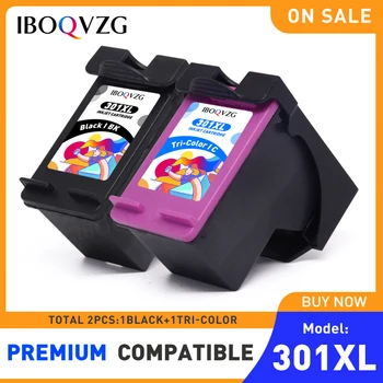 IBOQVZG 301 XL Заправляемые Чернильные Картриджи Для HP 301 301XL Чернильный Картридж Для HP 301 Envy 5530 Deskjet 2050 2540 2510 1000 1050 Принтер