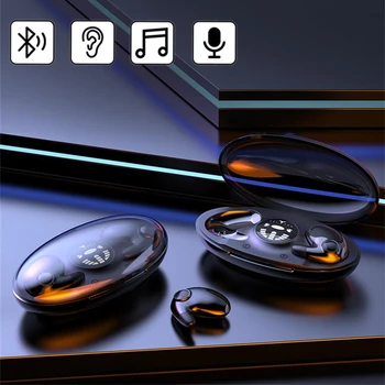 Наушники Невидимый Сон Беспроводные Наушники С Микрофоном IPX5 Водонепроницаемые Спортивные Беспроводные Наушники Bluetooth 5.3 Управление Наушниками