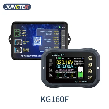 KG160F DC 0-120 В 600A Тестер Батареи Напряжение, Ток, Измеритель ВА, Индикатор Монитора Емкости Батареи 12 В 24 В 36 В 48 В 60 В Кулон