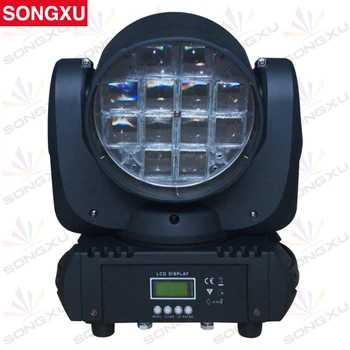 SONGXU 12 *10 Вт RGBW 4 В 1 Светодиодный Зум-Движущийся Головной Светильник/Moving Head Zoom LED Сценическое оборудование/SX-MH1210B