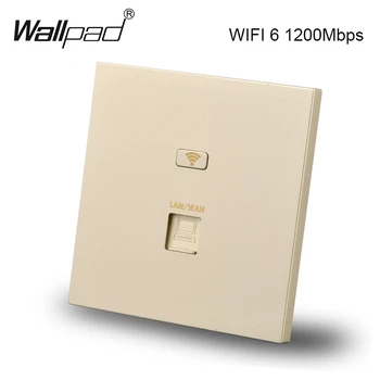Точка доступа Wifi6 1200 Мбит/с, Усилитель сигнала 5 ГГц, Ретранслятор, Гигабитный усилитель, сетка с высокой пропускной способностью Для встроенного в стену Умного дома