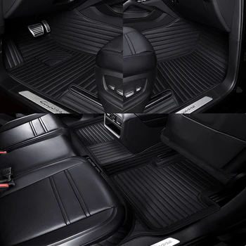 Автомобильные коврики из искусственной кожи на заказ для Mazda CX-5 2015-2016 года выпуска, детали интерьера, автомобильные аксессуары, ковер