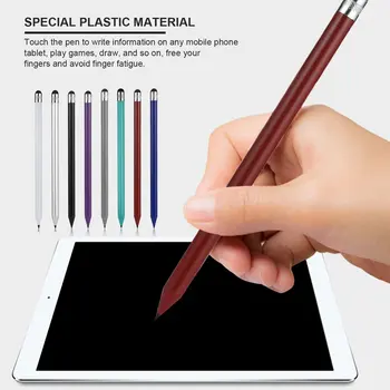 Новейший стилус для смартфона, планшета, Толстый тонкий емкостный карандаш для рисования, Универсальный мобильный экран Android, металлическая сенсорная ручка для заметок