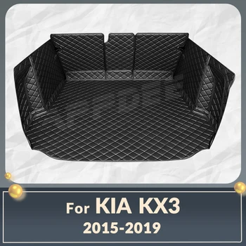 Автоматический Коврик для багажника с полным покрытием Kia KX3 2015-2019 18 17 16, Накладка для багажника Автомобиля, Аксессуары для защиты интерьера Грузового лайнера