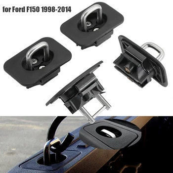 4 шт./компл., автомобильный задний багажник, Выдвижная привязная якорная Грузовая пряжка, подходит для Ford F150 1998-2014