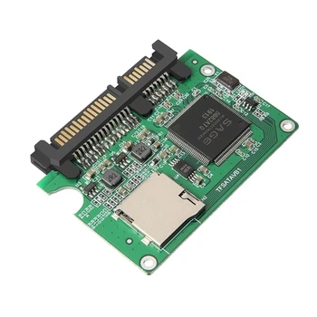 Адаптер TF Micro SD для Sata, быстрая передача карты памяти SDHC/SDXC на карту-конвертер 7 + 15P Sata