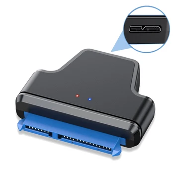 Адаптер SATA к USB USB3.0, адаптер Sata, адаптер для жесткого диска, 22-контактный конвертер