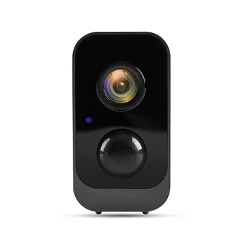 WIFI Камера видеонаблюдения с батарейным питанием, Беспроводная камера безопасности, Видеонаблюдение IP66, Водонепроницаемая IP-камера