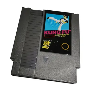 Kung Fu NES для PAL и американской версии игровой консоли Famicom - 8-битный 72-контактный игровой картридж Vidoe