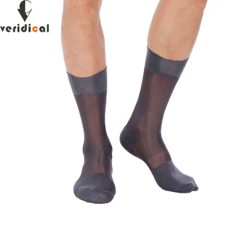 5 пар Летних Длинных носков для деловых людей, нейлоновые Винтажные Тонкие дышащие Свободные нескользящие Шелковые рабочие носки для мужей, отцов EU 38-44