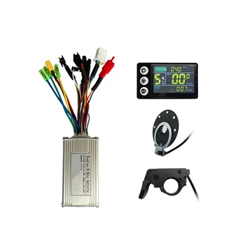Электрический скутер, литиевая батарея, Модифицированный цветной экран LCD-S866, Инструмент 17A, Контроллер, Усилитель мощности, Набор дроссельной заслонки, Аксессуары