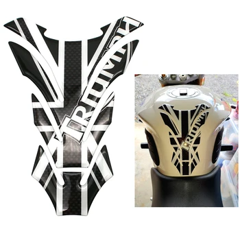 Защитная накладка для крышки топливного бака мотоцикла, наклейка из ПВХ толщиной 3 м, наклейка для Speed Street Triple 1050 800 675