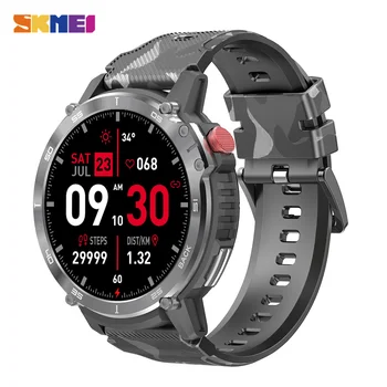 SKMEI 400mAh Умные часы для плавания с Bluetooth-вызовом, пульсометр, 4G Встроенная память, воспроизведение музыки, смарт-часы для iPhone Xiaomi Huawei