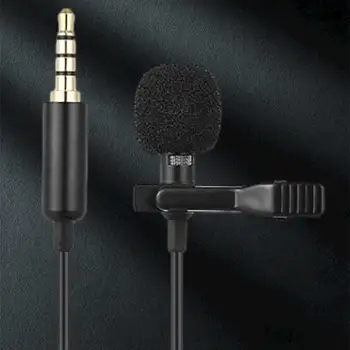 Превосходный микрофон на лацкане для прямой трансляции с голосовым управлением на компьютере - улучшите качество потоковой передачи