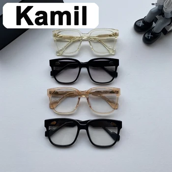 Kamil GENTLE YUUMI, женские солнцезащитные очки для мужчин, Винтажные роскошные брендовые товары, Дизайнерские Летние Uv400, Модные Monst Корейские
