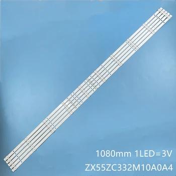 Светодиодная лента подсветки 10 ламп для ZX55ZC332M10A0A4 ZX55ZC332M10A0V2-K600 JL.D550A1330-114ES-M TVB55R4PR004 K55EMC3030T0510R64K