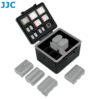 JJC 6 Слотов Батарейный отсек Коробка Подходит для Sony NP-FZ100 Аккумулятор для Sony A7 IV III A7IV A7III A7R IV III A7S III A6600 VG-C3EM VG-C4EM