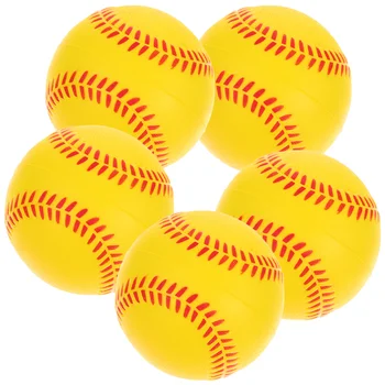 Цветные игрушки для софтбола Спортивные тренировочные мячи Тренировочные бейсбольные наборы для игр на открытом воздухе