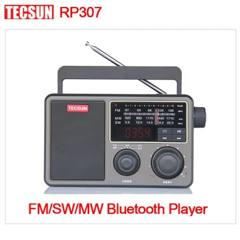 Tecsun RP307 RP-307 Raido WAV APE FLAC Ресивер Bluetooth Динамик Портативный FM SW MW DSP Цифровое Радио USB TF SD карта MP3-плеер