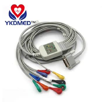Провода ЭКГ-кабеля с 10 выводами для монитора пациента M1170A, M1701A, M1702A, snap/Сопротивление 20 К / AHA