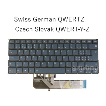 Клавиатура SW CS CZ SK для Lenovo 530S-14 530S-15 C340-14 S530-13 S740-14 530-14 730-13 730-15 C640-13 C740-14 PD4SB с синей подсветкой