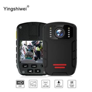 Камера Обнаружения движения Yingshiwei A7, Установленная на Теле, Микрокамера общественной Безопасности, Носимый Нагрудный Регистратор, Цифровая Мини-Камера для Ношения на теле