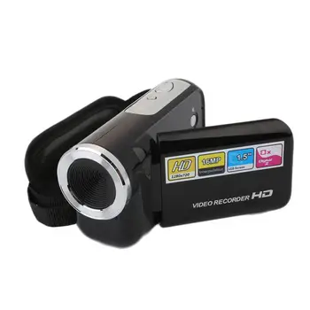 2-Дюймовый цифровой фотоаппарат Camcorde Портативный Видеомагнитофон С 4-кратным цифровым зумом, Дисплей с 16 миллионами Камер для домашнего и наружного видеомагнитофона