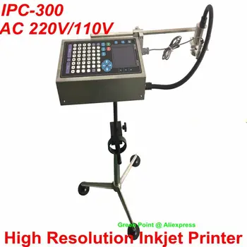 Модернизированная версия Цифрового термального струйного принтера высокого разрешения IPC-300 Использует импортную печатную насадку AC110V/220V из нержавеющей Стали