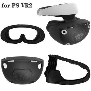 Для очков виртуальной реальности PSVR2 Защитный рукав Мягкий противоскользящий шлем Полный защитный чехол для PS VR2 Protector VR Parts