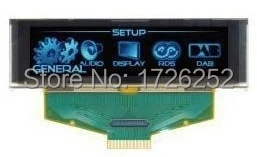 2,8-дюймовый 30-контактный синий OLED-экран SSD1322 Drive IC 256 * 64