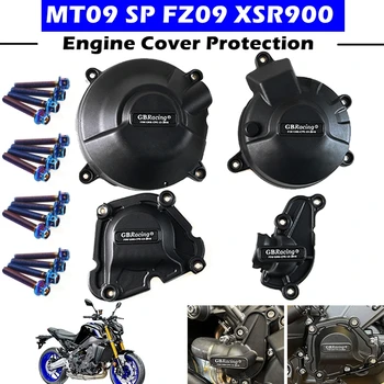 Защита крышки двигателя мотоциклов GB Racing Для YAMAHA MT09 SP MT-09 FZ-09 TRACER & SCRAMBLER 2021-2022 XSR900 22-23