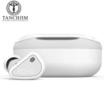 TANCHJIM ECHO TWS Беспроводные Наушники Bluetooth 5,2 Бериллиевый Динамический драйвер APTX Адаптивный/AAC/SBC Наушники True Wireless Вкладыши
