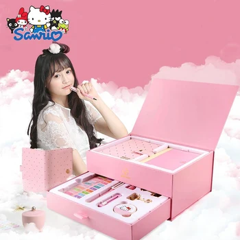 Подарочная коробка Hello Kitty Princess Dream, набор ручных книг с сердечками для девочек, Милая Канцелярская подарочная коробка, записная книжка, красивый подарок