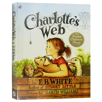 Charlott's Web EB White, Детские книги на английском языке для детей 5 6 7 8 9 лет, Романы о животных 9780141331331