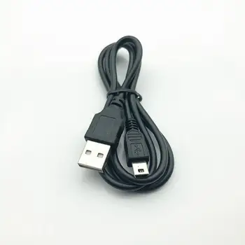 1000 шт./лот 80 см mini usb Mini 5 Pin B Зарядное устройство для передачи данных, кабель для зарядки, шнур-адаптер, мини-USB-адаптер для MP3 MP4-плеера