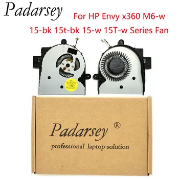 Замена вентилятора охлаждения процессора Padarsey для HP Envy x360 M6-w 15-bk 15t-bk 15-w 15T-w 15-bk002tx 15-bk153nr 15-bk193ms 15-bk150na