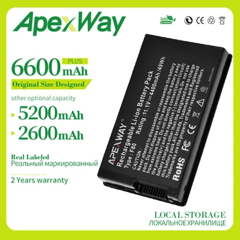 ApexWay A32-A80 Аккумулятор для ноутбука Asus F80 N60 X82 N60D X82C F80s F81 X82L F81E X82Q X82S F83 X85 X85E F83E F83S X88 F83T X61