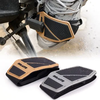 Защитная накладка для обуви для переключения передач мотоцикла, эластичные резиновые щитки, универсальные защитные чехлы для переключения передач для мотокросса для мужчин и женщин