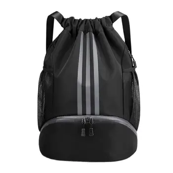 Новый Водонепроницаемый рюкзак на шнурке, сумка для планшетного компьютера, Легкий Унисекс для занятий спортом, фитнесом, туризмом, спортом на открытом воздухе, карман на ремне