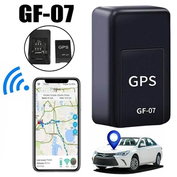 GF-07 Мини GPS Трекер с Магнитным Креплением Для Автомобиля, Мотоцикла, Отслеживания в реальном Времени, Анти-Потерянный Локатор, SIM-Позиционер, Автоаксессуары