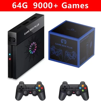 X6 Супер Игровая Консоль Ретро Мини ТВ Коробка Видео Игровой Плеер для PS/N64/PSP 25 Эмуляторов 10000 + 3D Игр с Беспроводным Контроллером