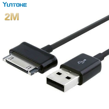 2 М Планшет Micro USB Кабель для N8000 P6200 P1000 P3100 USB Кабель для синхронизации данных Samsung Galaxy Tab 10,1 