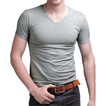 A1337, летние новые мужские футболки, однотонные, тонкие, трендовые, повседневные, с короткими рукавами