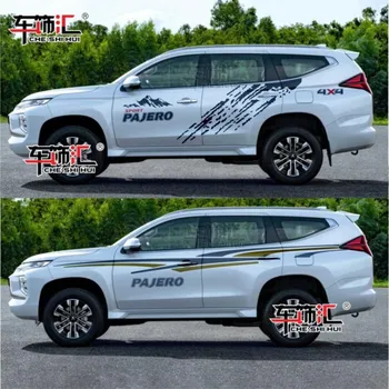 Автомобильные наклейки для модификации кузова Mitsubishi Pajero Sport с оригинальными наклейками на заказ