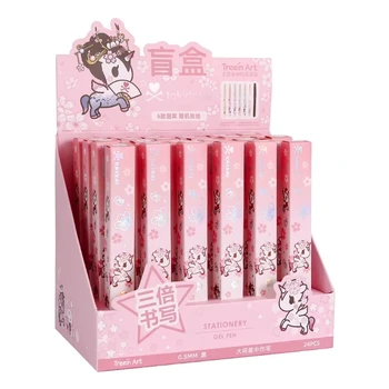 6/24 / Комплект Kawaii TOKIDOKI Sakura Unicorn Series Нейтральная ручка Школьные письменные принадлежности Подарок для студентов
