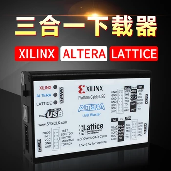 Xilinx downloader altera кабель для загрузки решетка usb три в одном fpga cpld плата разработки