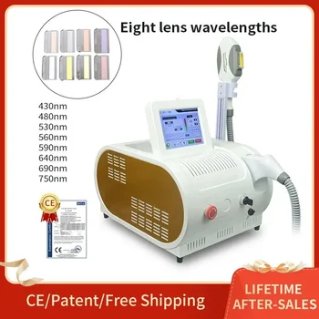 Высококачественная лазерная машина для удаления волос IPL с интенсивным импульсным светом и технологией OPT E-light, профессиональный Эпилятор для красоты