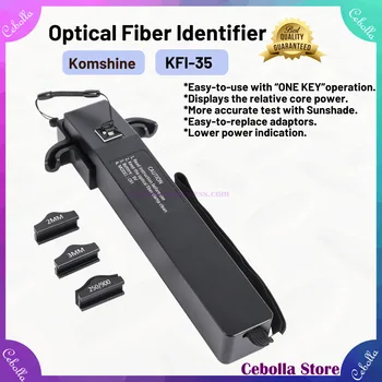 Идентификатор оптического волокна KomShine KFI-35 Равен JDSU FI60/Noyes OFI400C Индикация меньшей мощности Идентификатор волокна