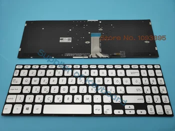 Новинка Для ноутбука Asus K530 K530U K530UA K530UF K530UN K530F K530FA K530FN Венгерская клавиатура Серебристого Цвета